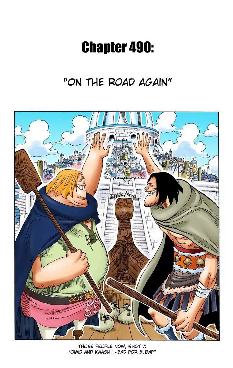 One Piece Chapter 490 - Page 1