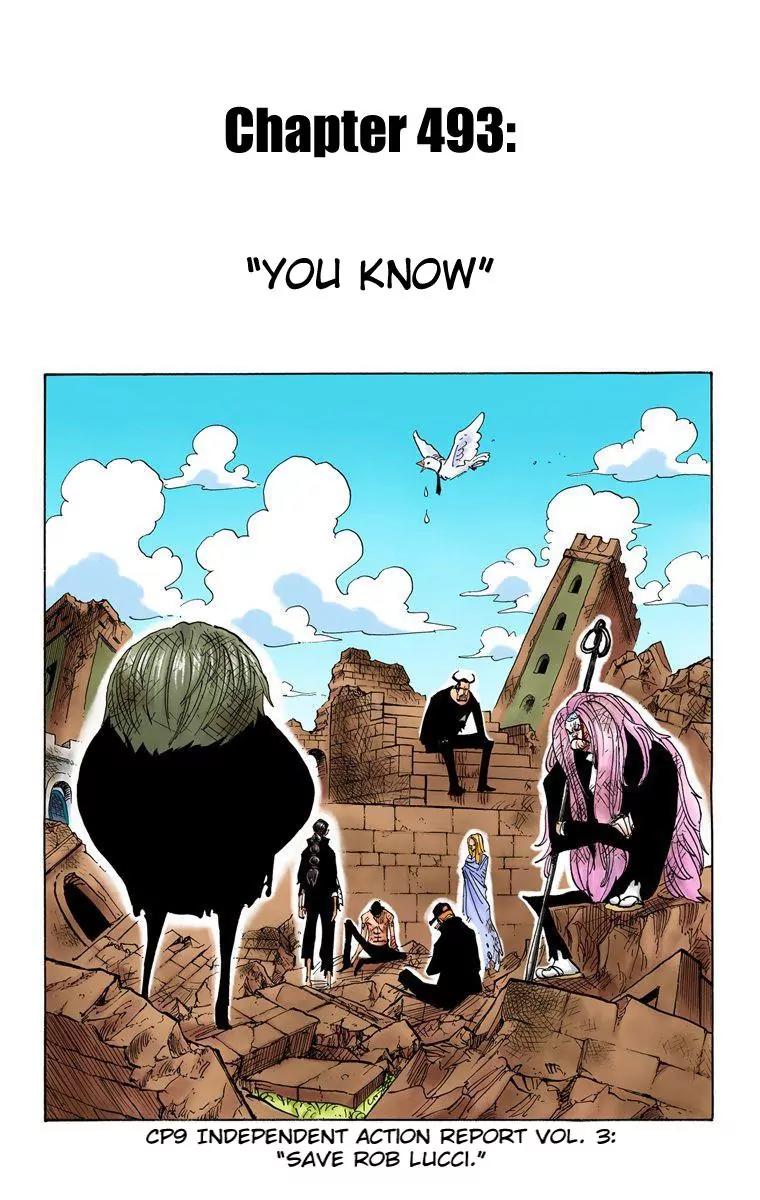 One Piece Chapter 493 - Page 1