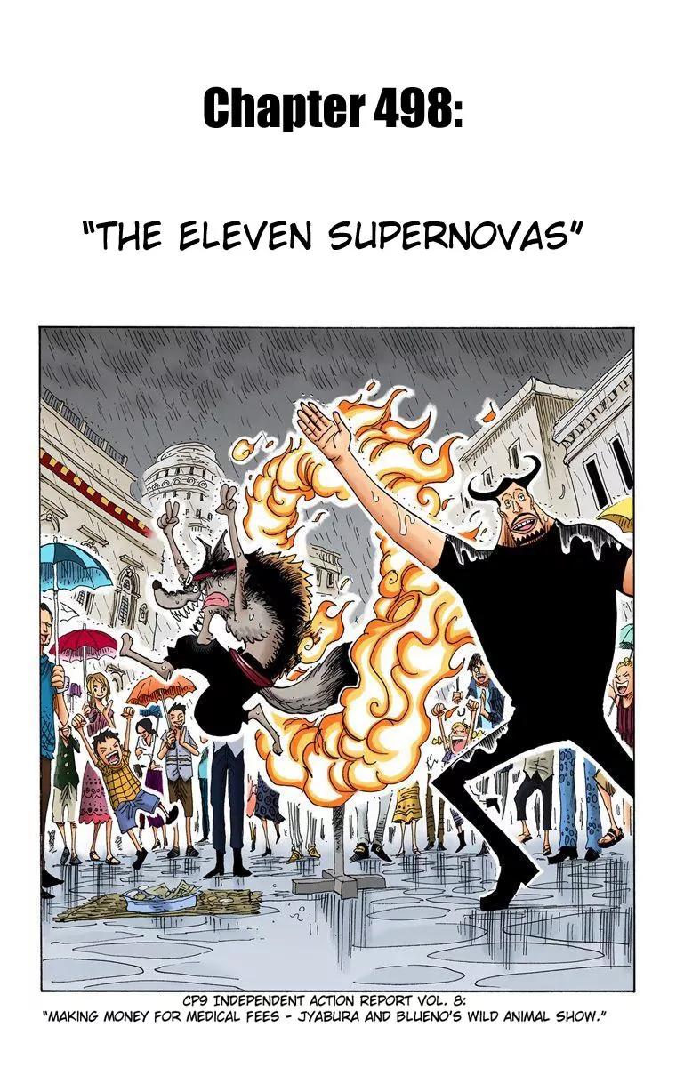 One Piece Chapter 498 - Page 1