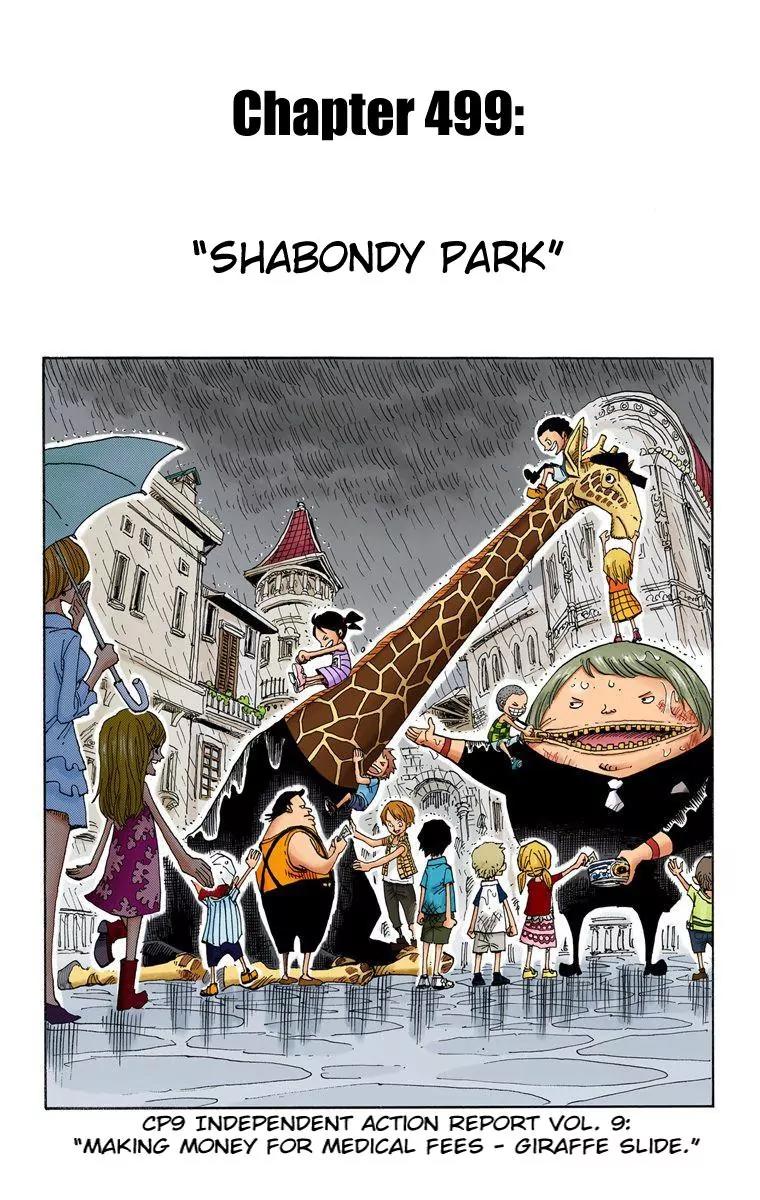 One Piece Chapter 499 - Page 1