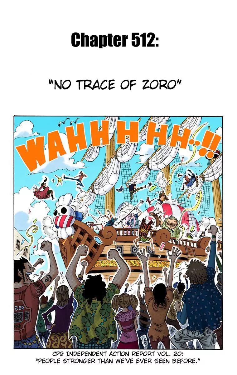One Piece Chapter 512 - Page 1