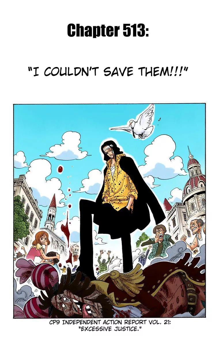 One Piece Chapter 513 - Page 2