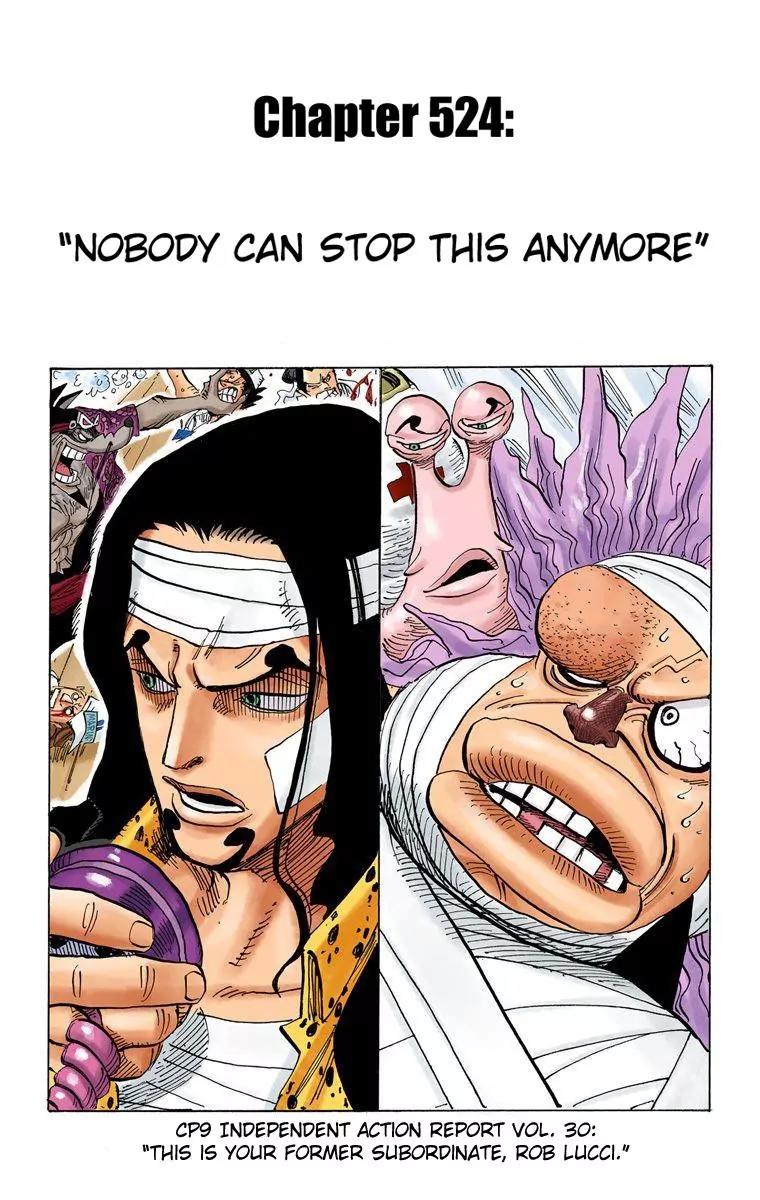 One Piece Chapter 524 - Page 1