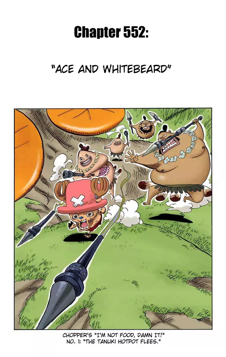 One Piece Chapter 552 - Page 2