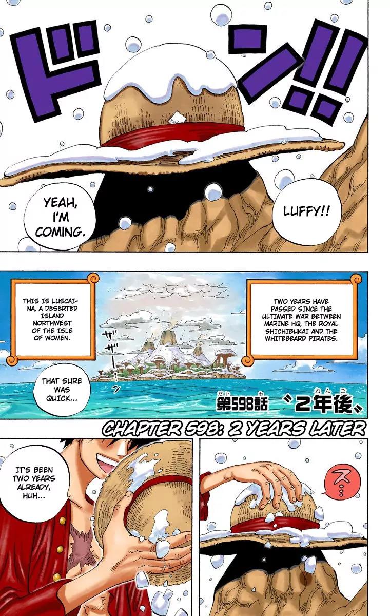 One Piece Chapter 598 - Page 2