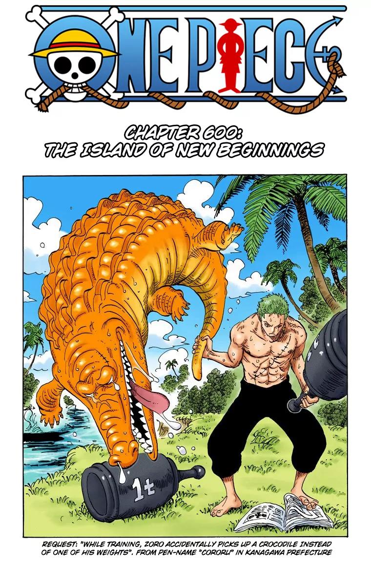 One Piece Chapter 600 - Page 2