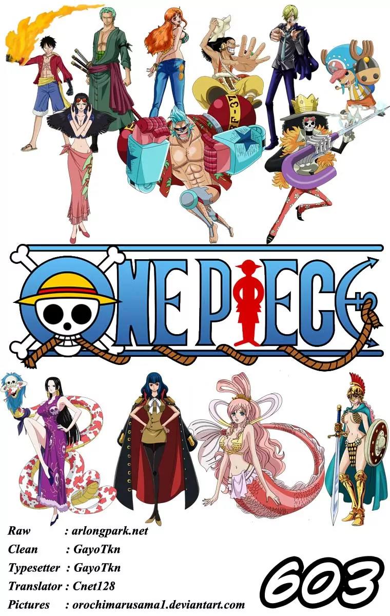One Piece Chapter 603 - Page 1