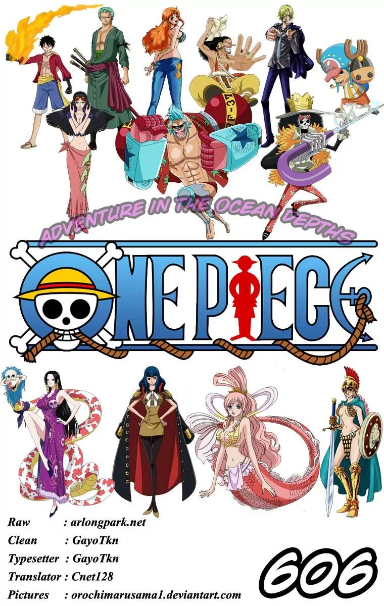 One Piece Chapter 606 - Page 1