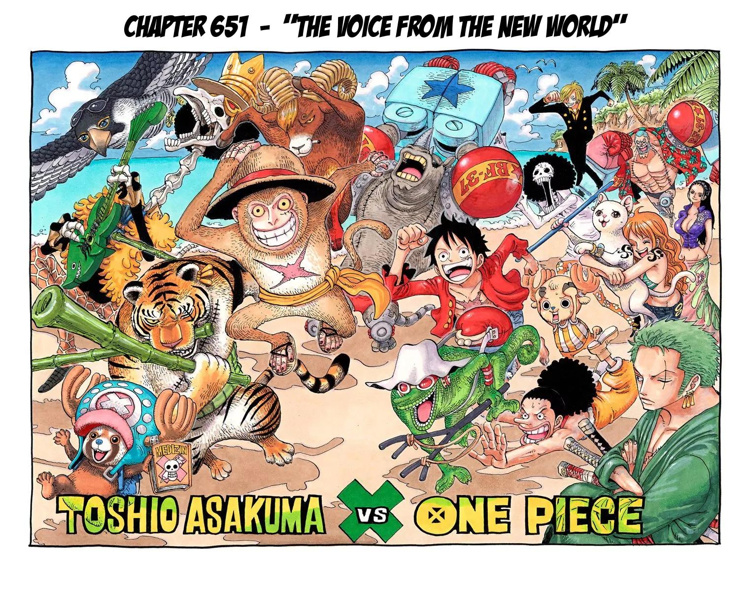 One Piece Chapter 651 - Page 2