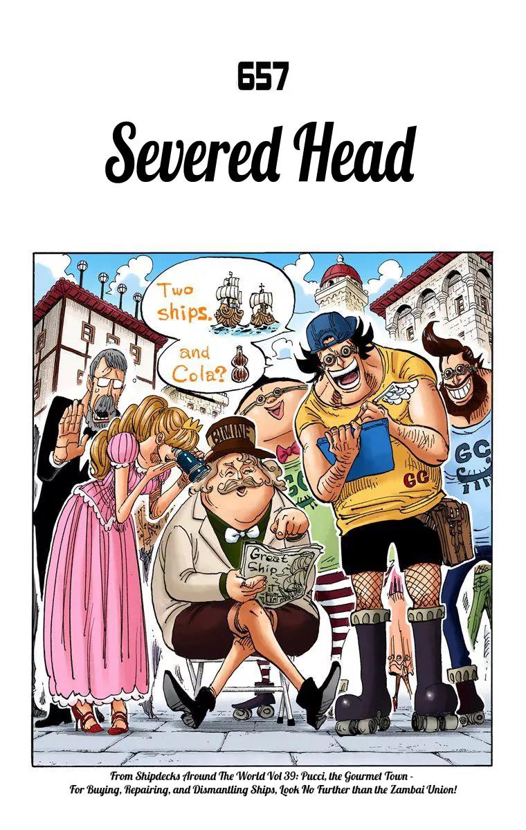 One Piece Chapter 657 - Page 2