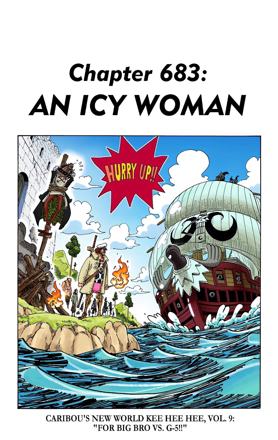 One Piece Chapter 683 - Page 1