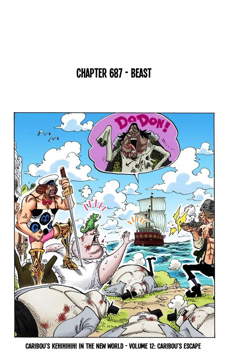 One Piece Chapter 687 - Page 1
