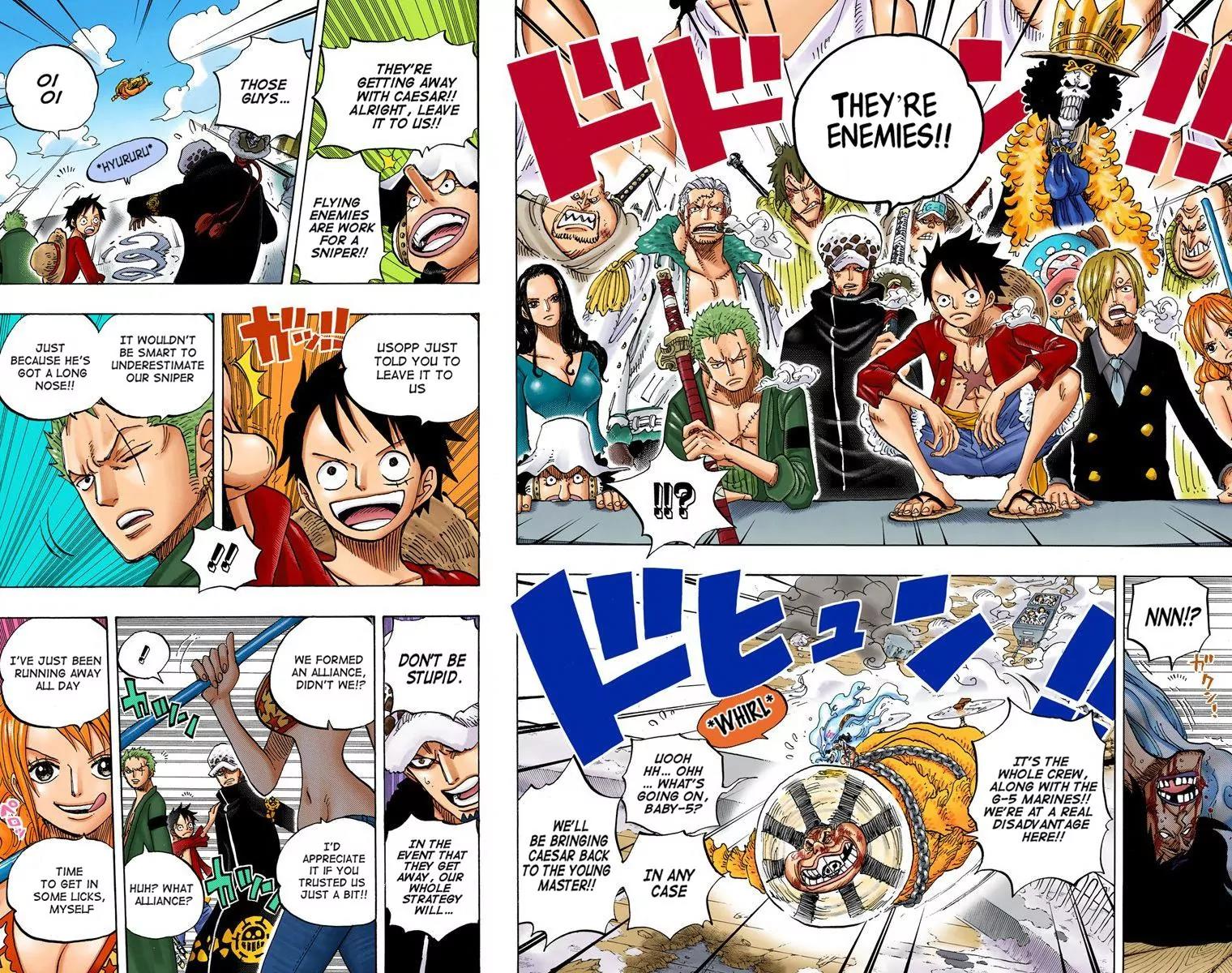One Piece Chapter 695 - Page 9