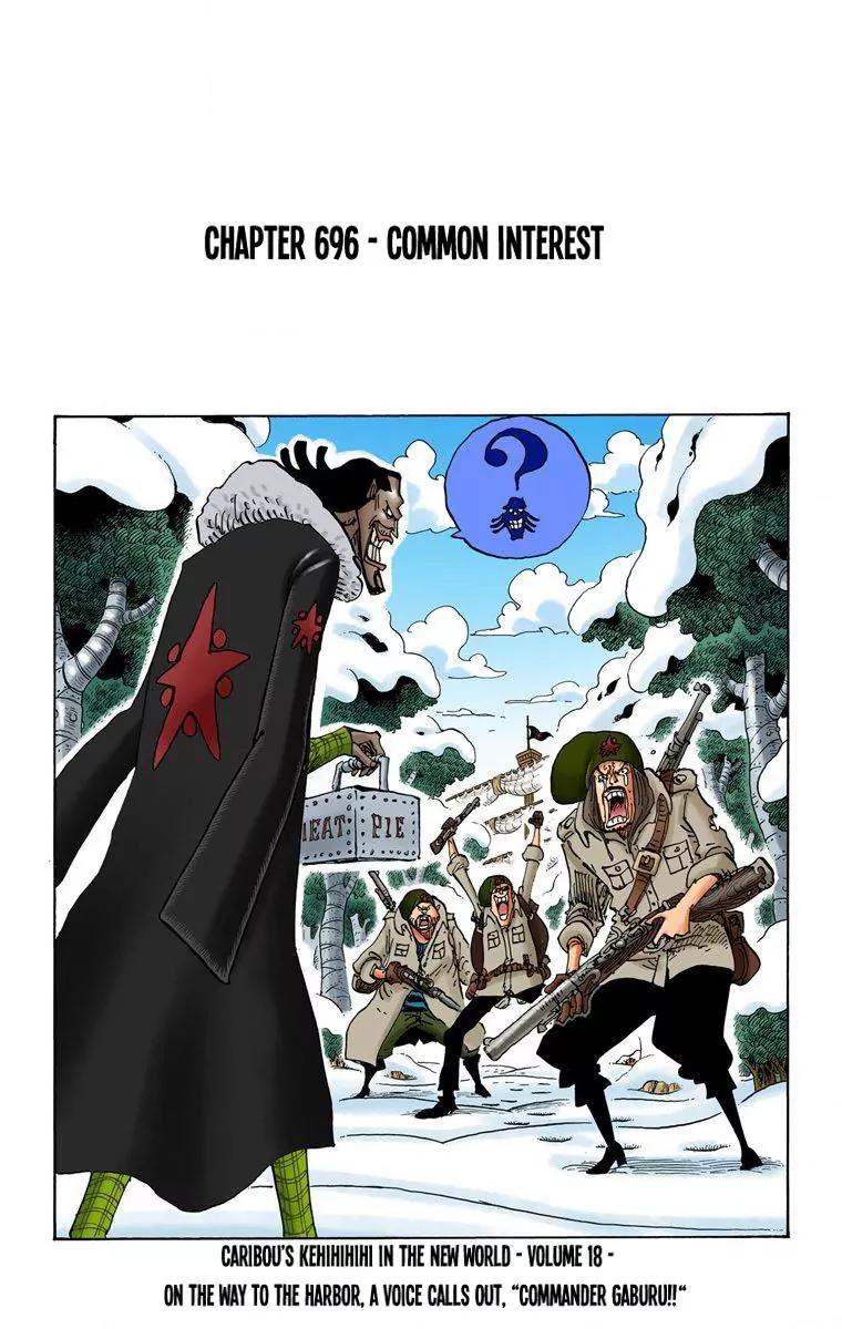 One Piece Chapter 696 - Page 1