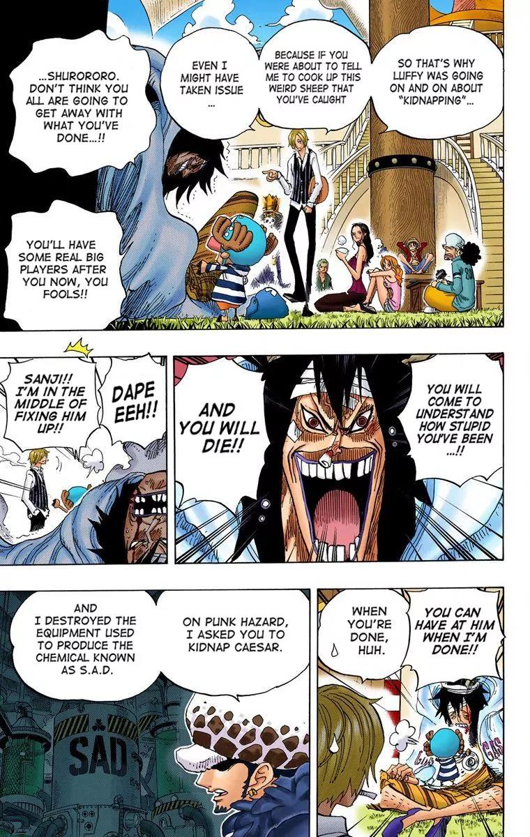 One Piece Chapter 698 - Page 13