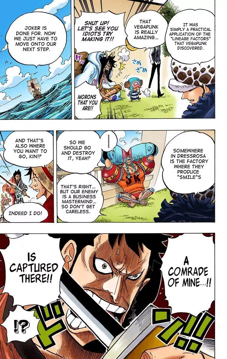 One Piece Chapter 698 - Page 17