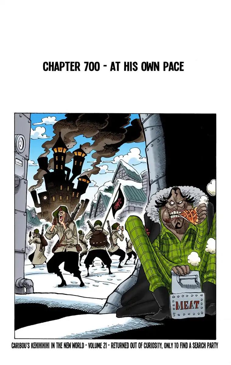 One Piece Chapter 700 - Page 2