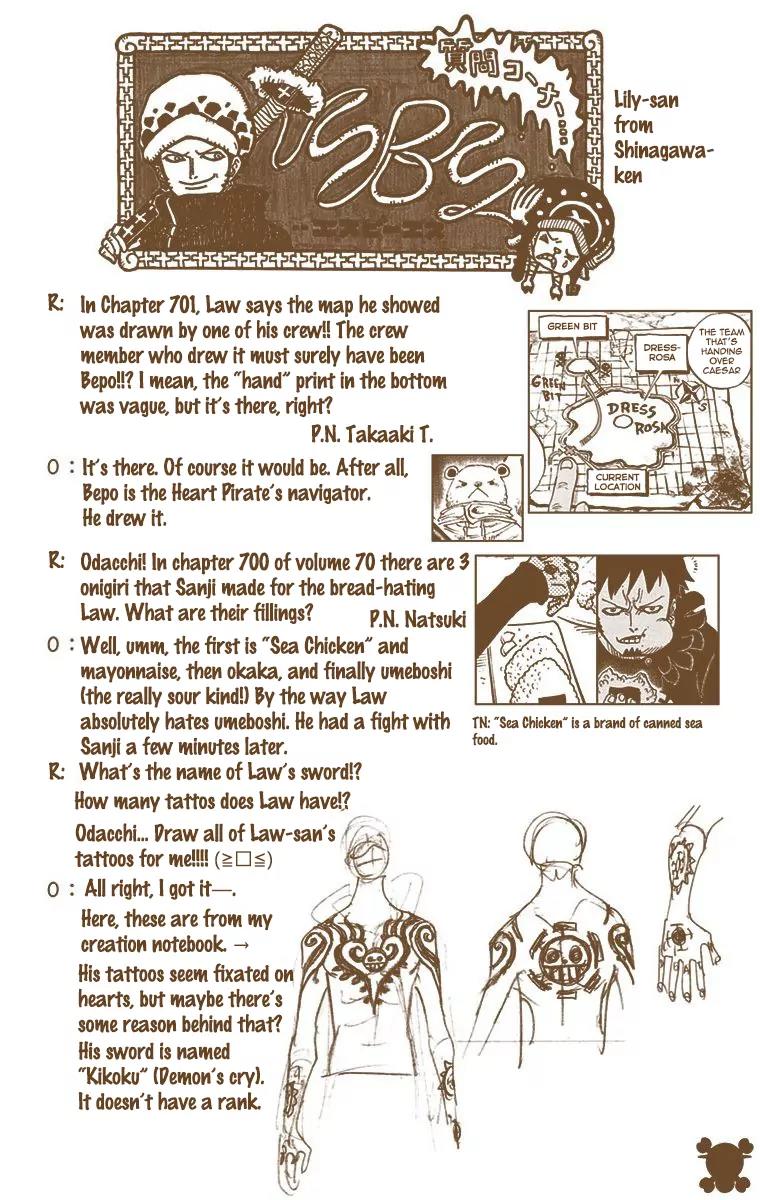 One Piece Chapter 704 - Page 20