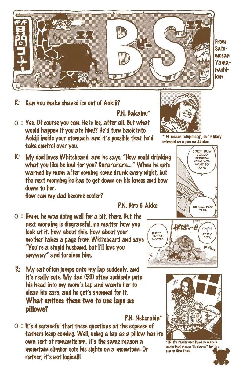 One Piece Chapter 705 - Page 21