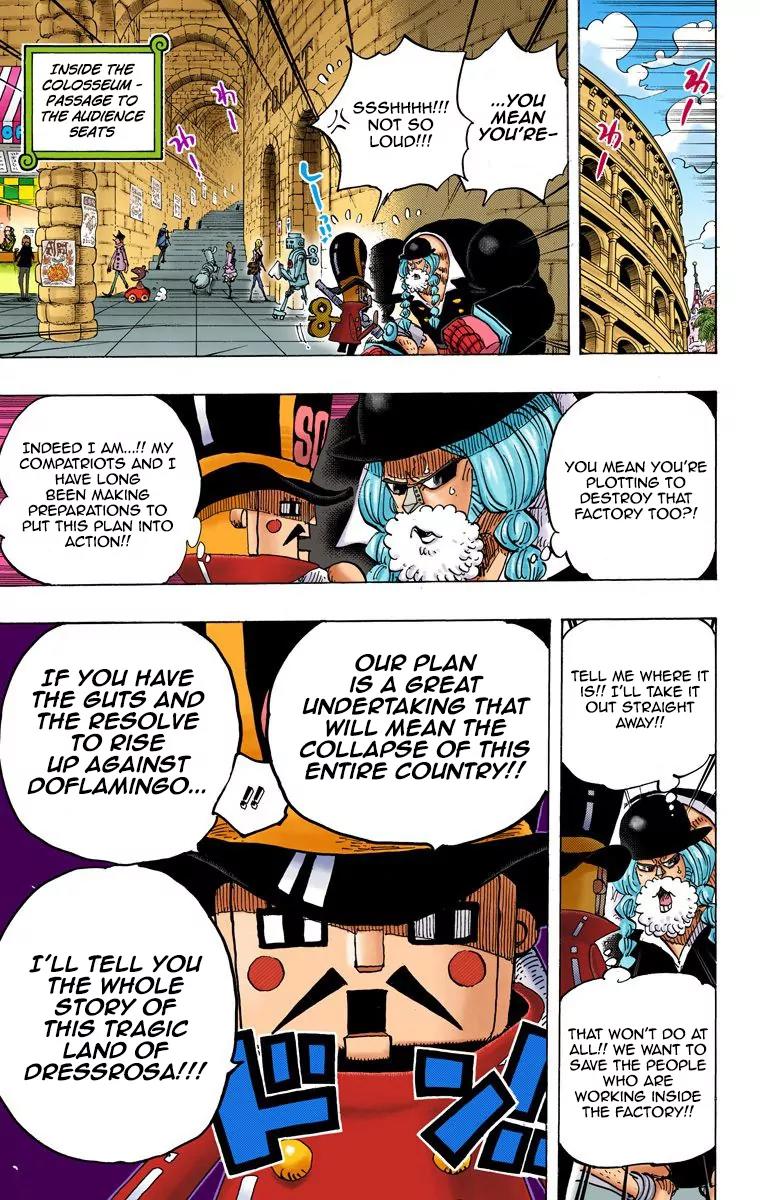 One Piece Chapter 709 - Page 19