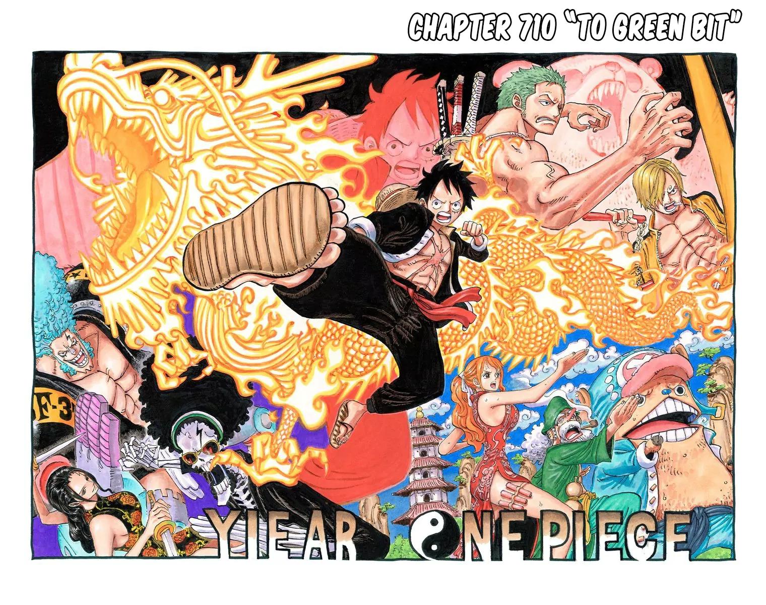 One Piece Chapter 710 - Page 2