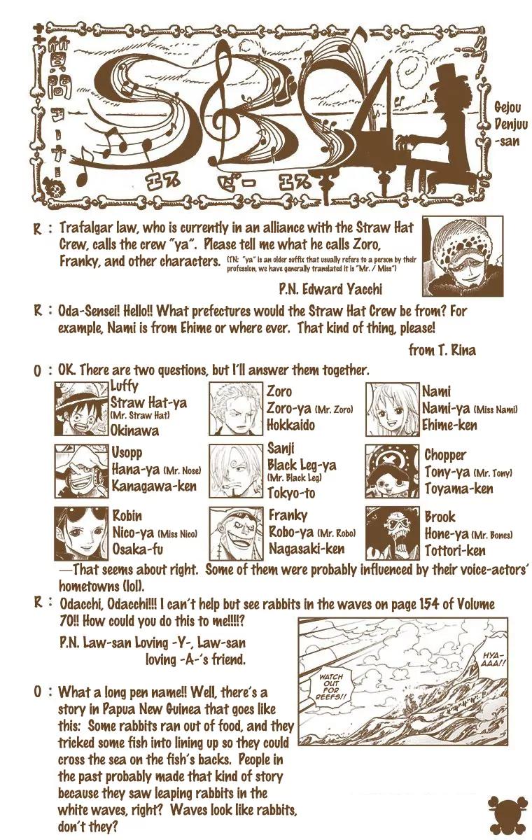 One Piece Chapter 713 - Page 20