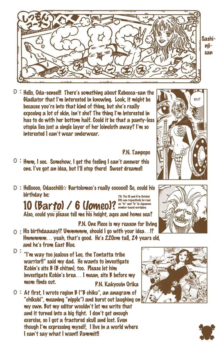 One Piece Chapter 714 - Page 20