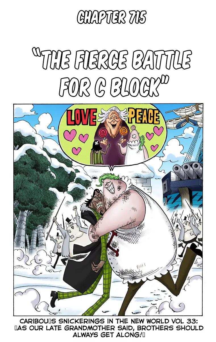 One Piece Chapter 715 - Page 2