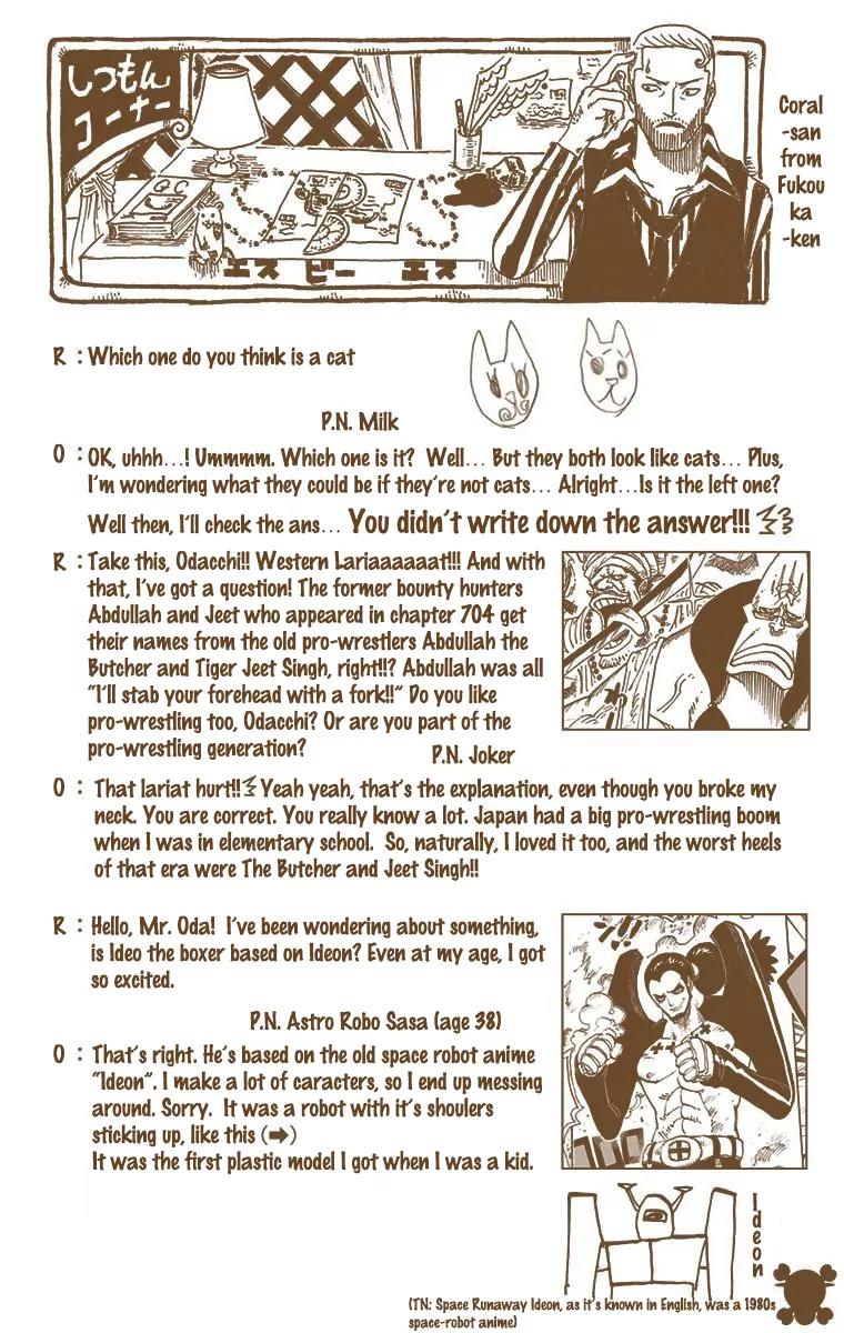 One Piece Chapter 715 - Page 19