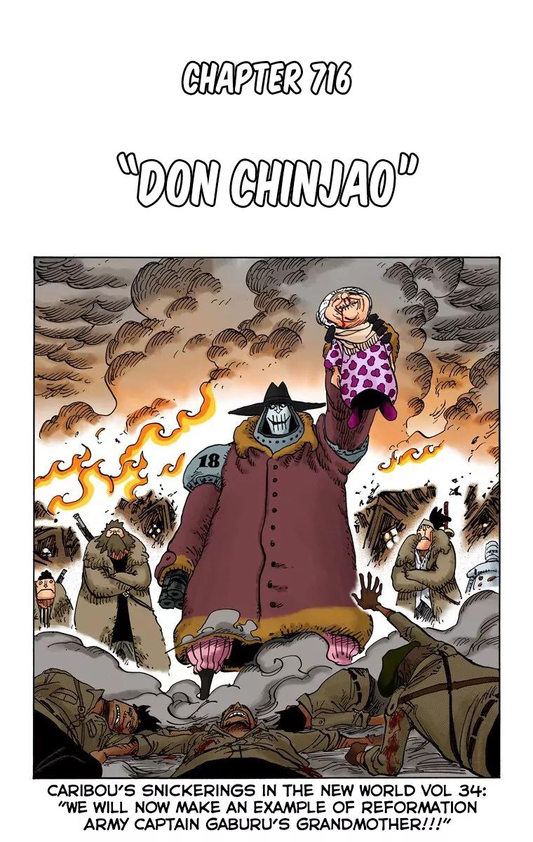 One Piece Chapter 716 - Page 2