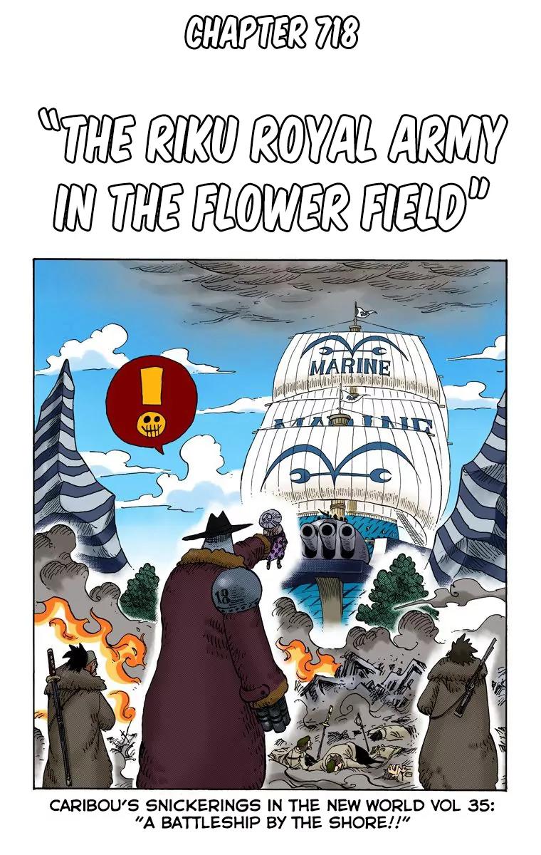 One Piece Chapter 718 - Page 2