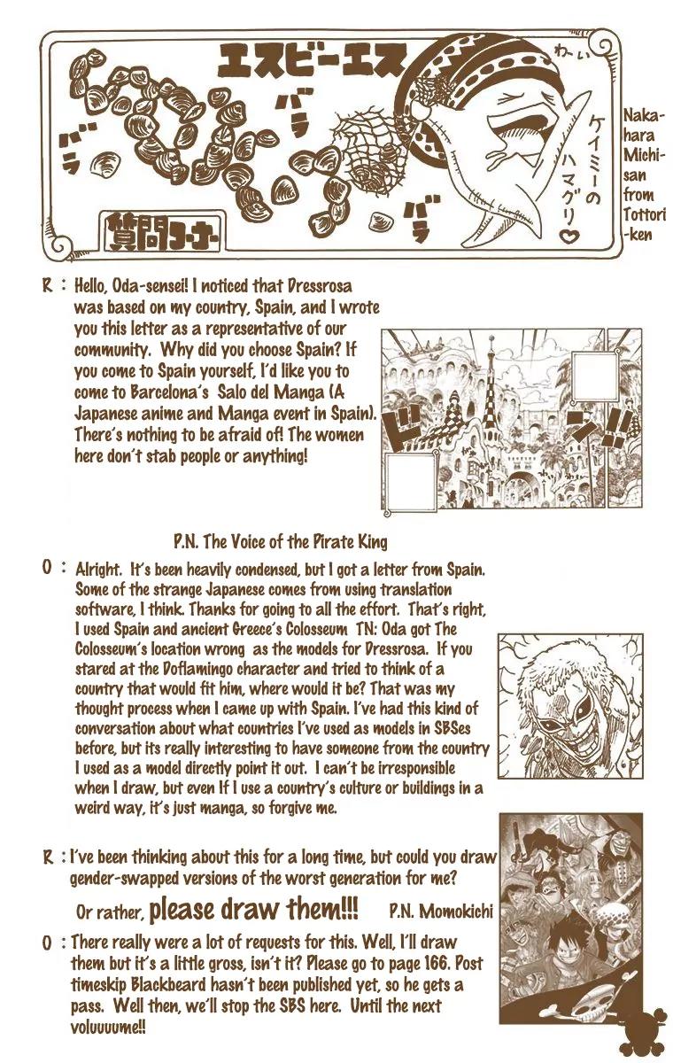 One Piece Chapter 718 - Page 19