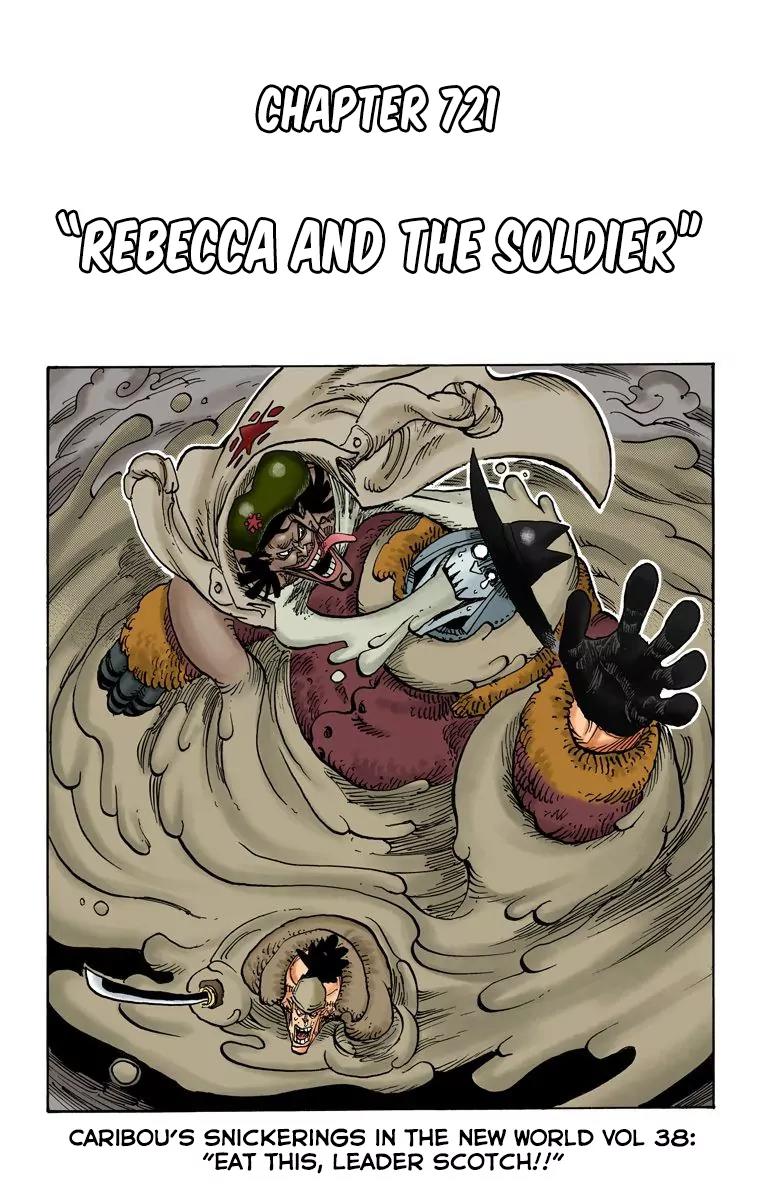One Piece Chapter 721 - Page 2