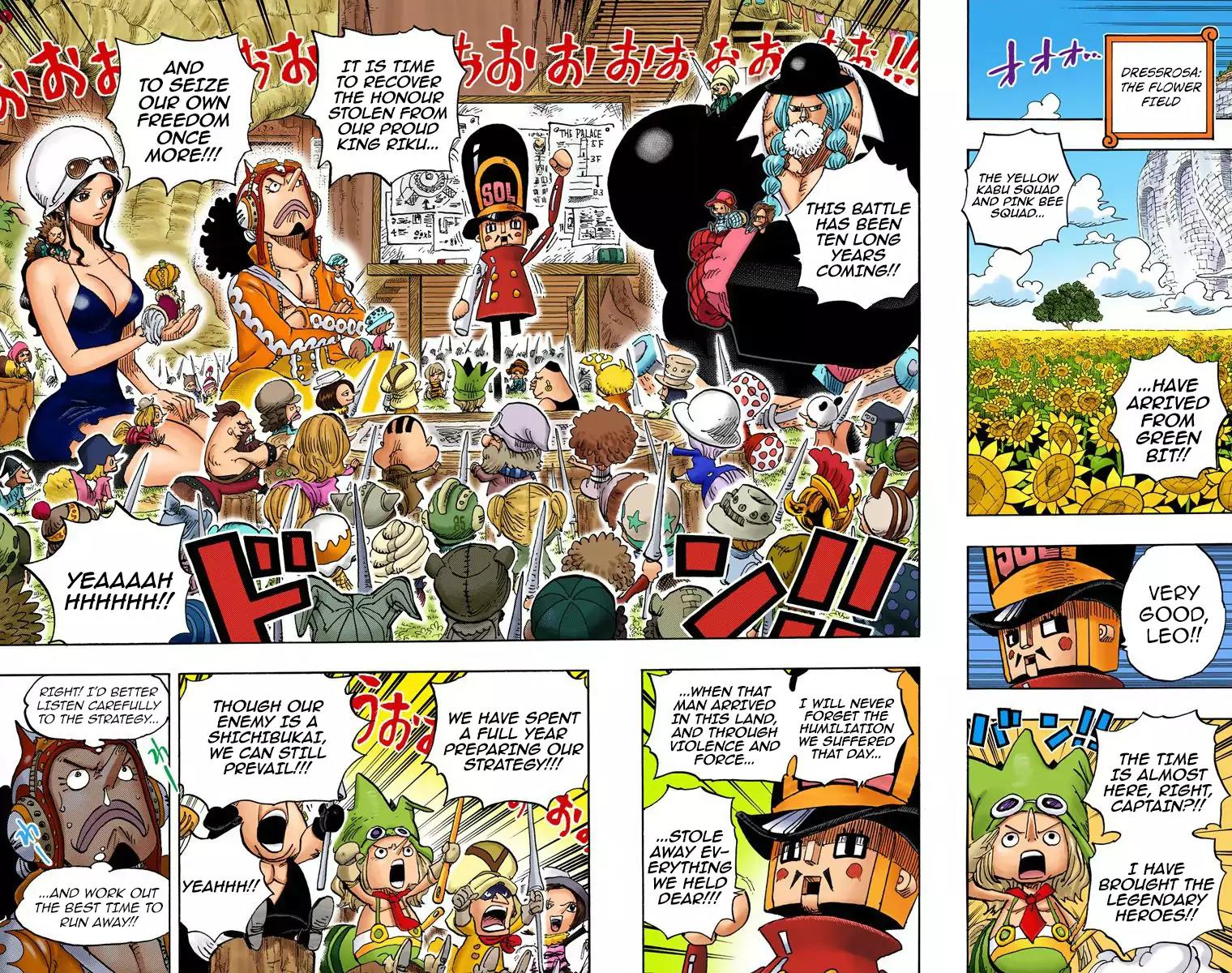 One Piece Chapter 722 - Page 15