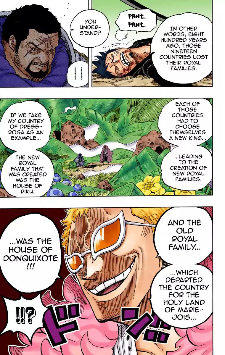 One Piece Chapter 722 - Page 23