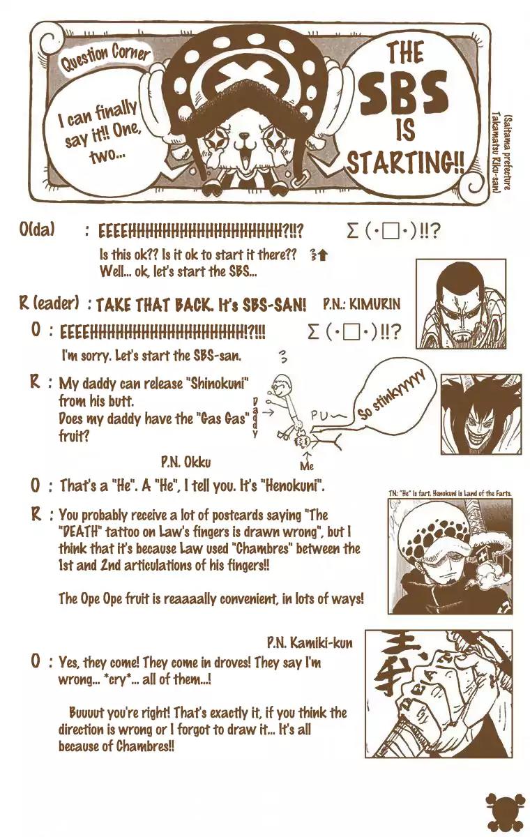One Piece Chapter 722 - Page 24