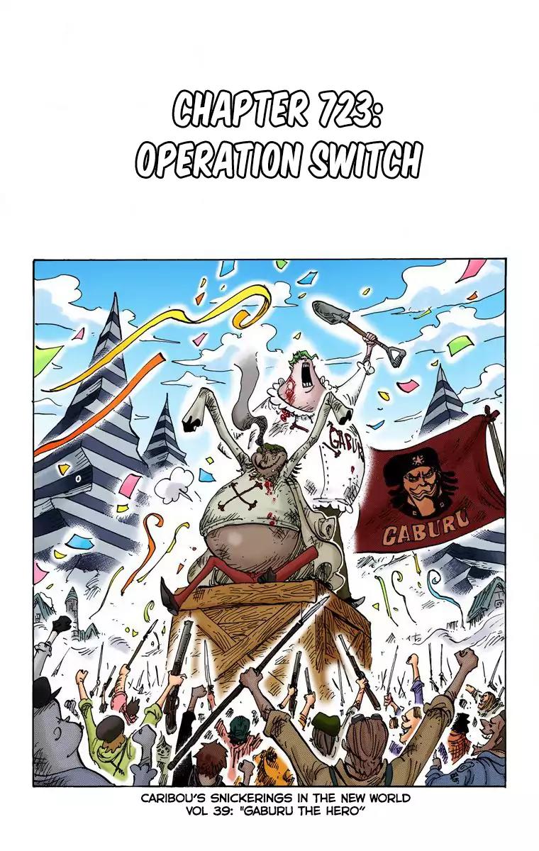 One Piece Chapter 723 - Page 1