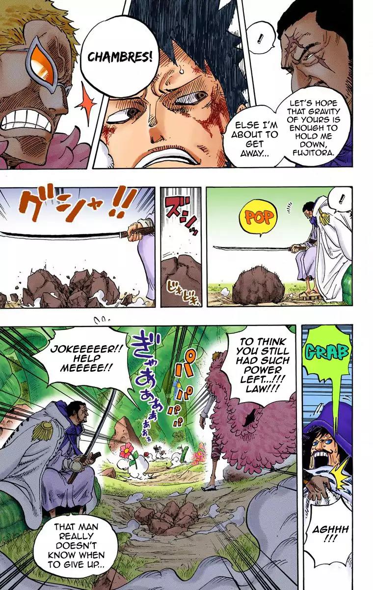 One Piece Chapter 723 - Page 13