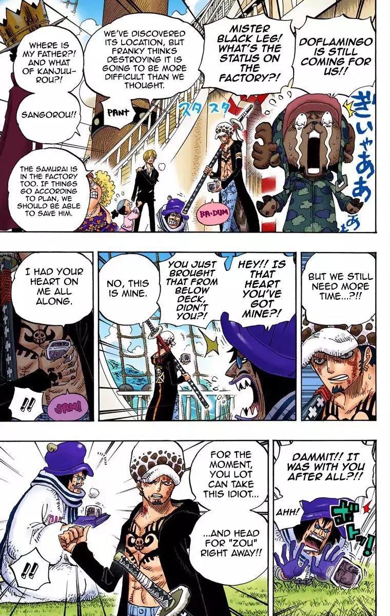 One Piece Chapter 724 - Page 11