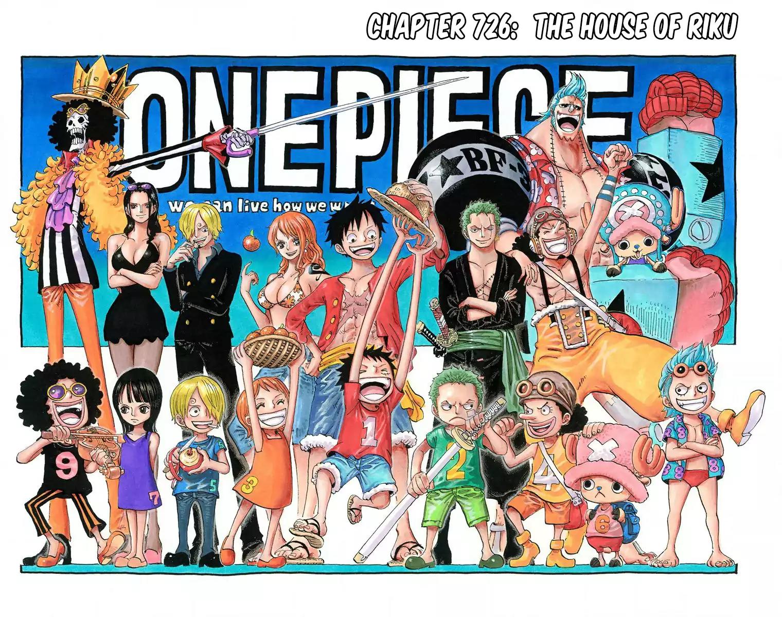 One Piece Chapter 726 - Page 1
