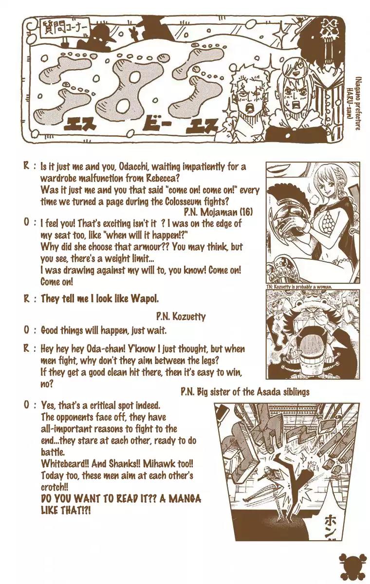 One Piece Chapter 726 - Page 20