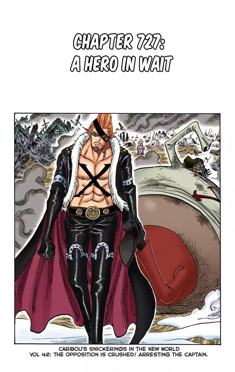 One Piece Chapter 727 - Page 1