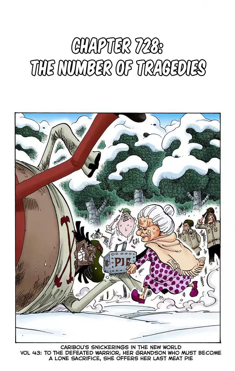 One Piece Chapter 728 - Page 1