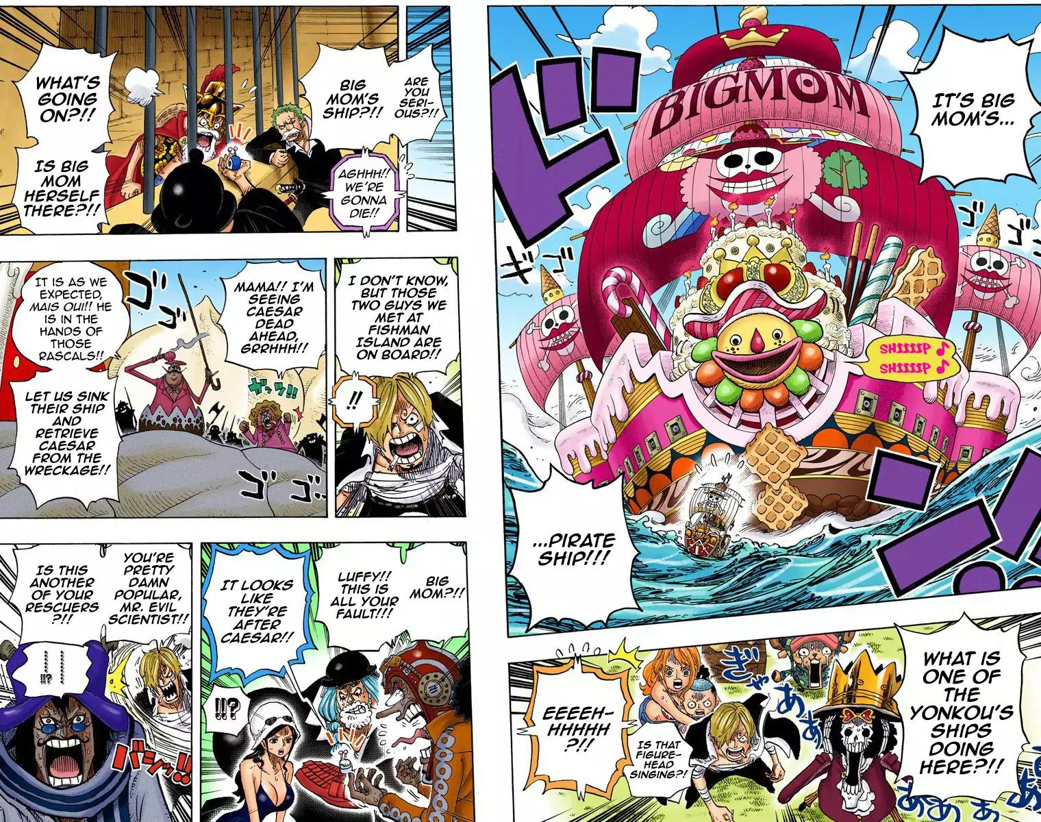 One Piece Chapter 730 - Page 11