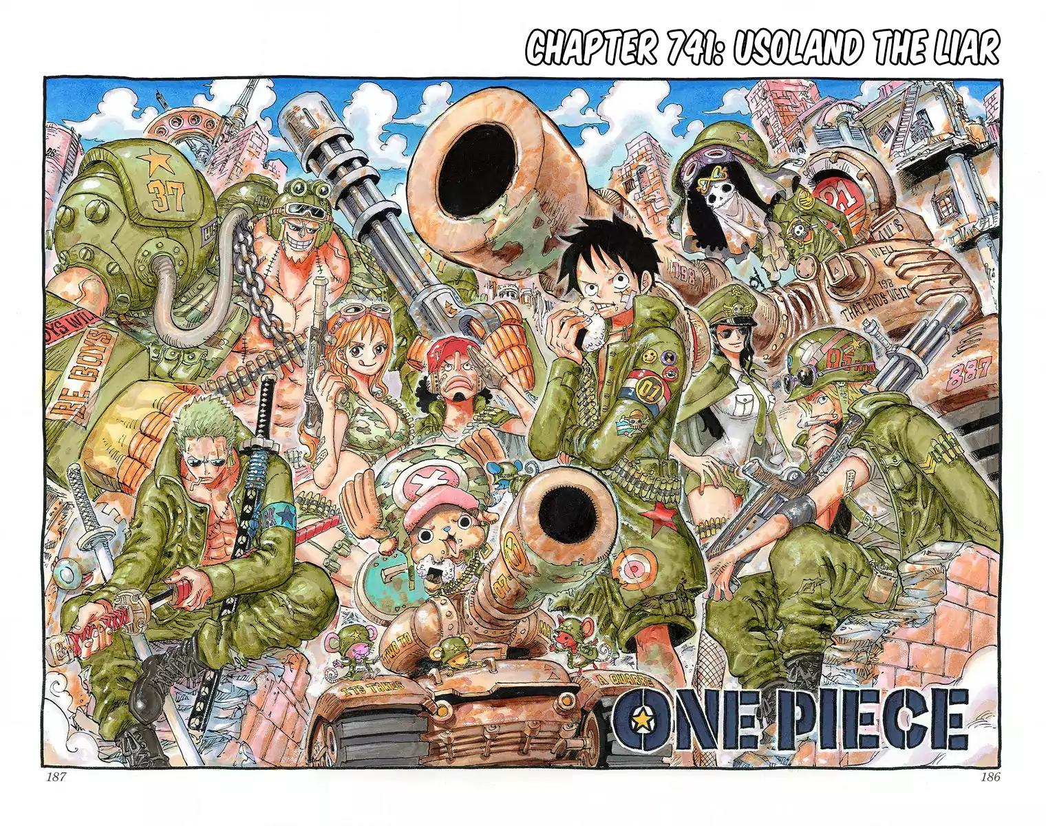 One Piece Chapter 741 - Page 1