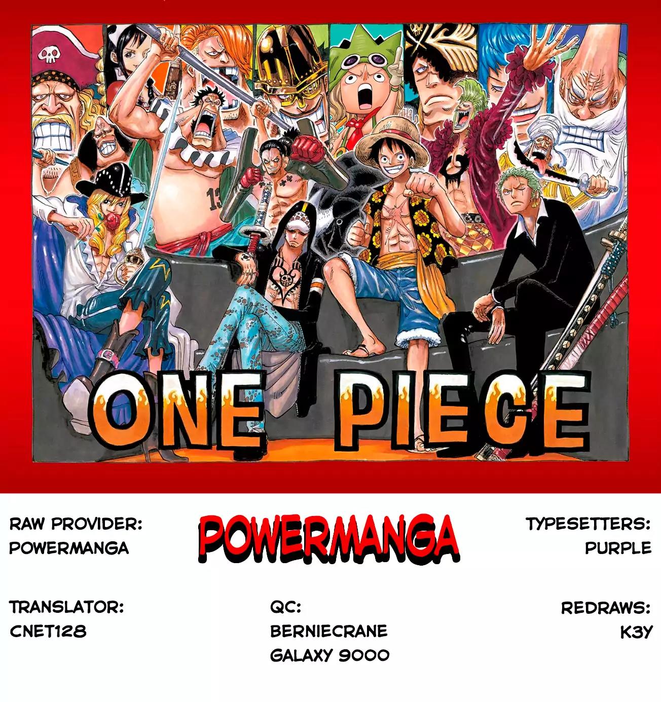 One Piece Chapter 743 - Page 1