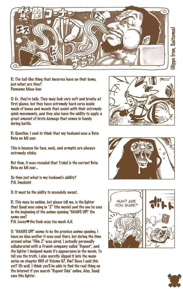 One Piece Chapter 746 - Page 19