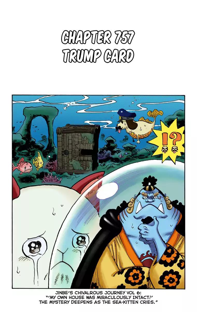 One Piece Chapter 757 - Page 1