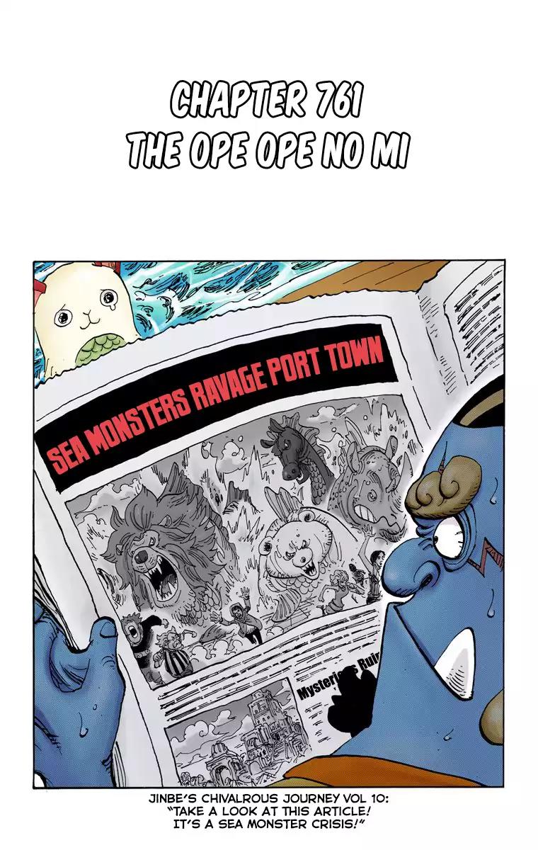 One Piece Chapter 761 - Page 1