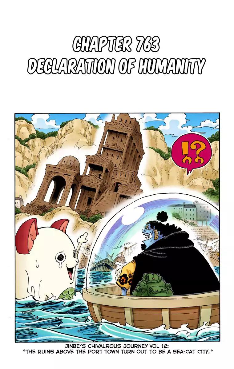 One Piece Chapter 763 - Page 1